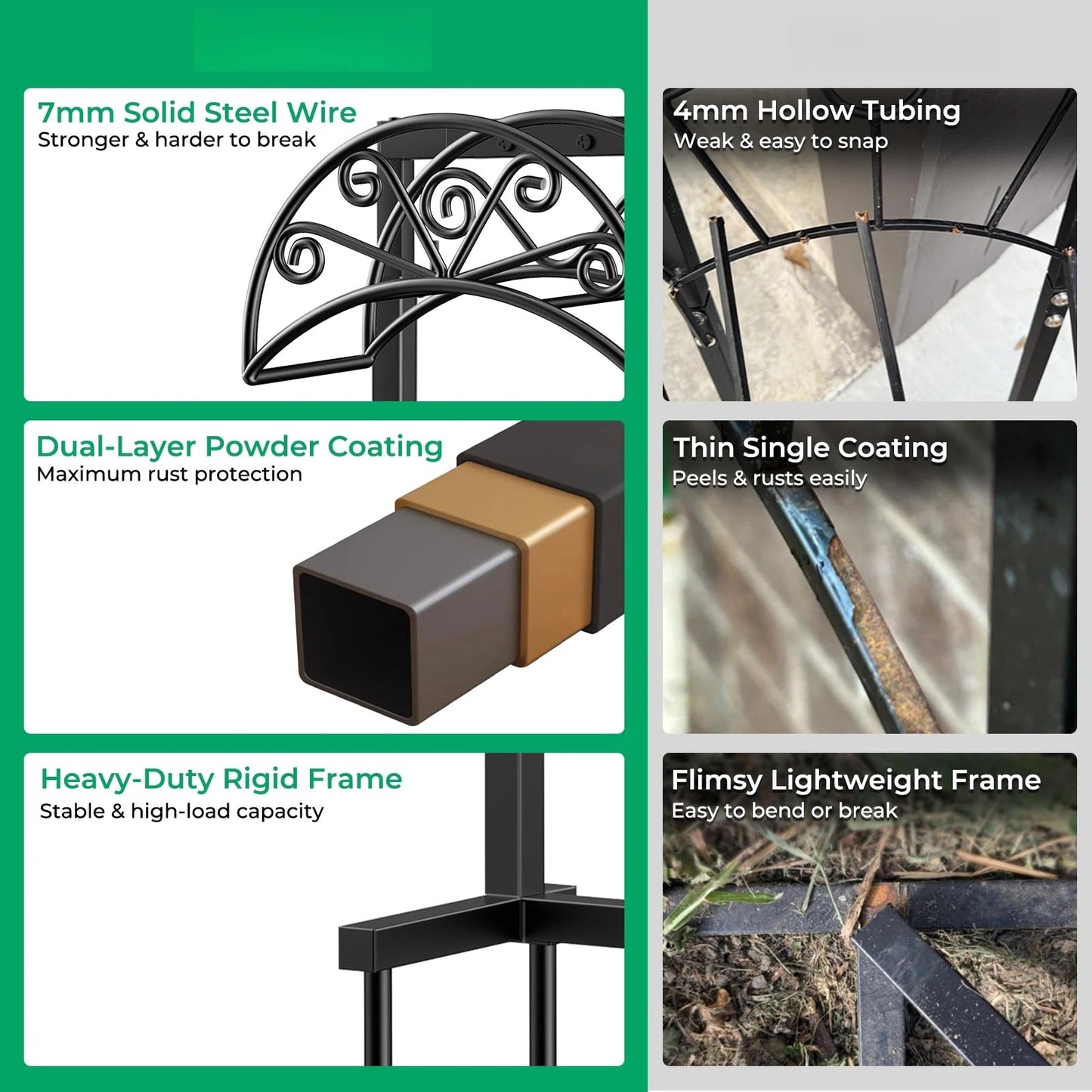 Ground Spike Hose Holder Stand