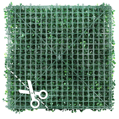 Artificial Boxwood Panels, Green Hedge Wall Decor for Fence, Garden and Home Decoration