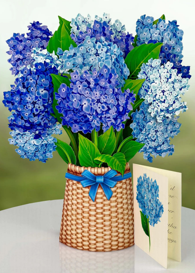 12 Inch 3D Pop Up Cactus Garden Card, Forever Paper Plant Greeting Card with Note Card & Envelope for Gifting