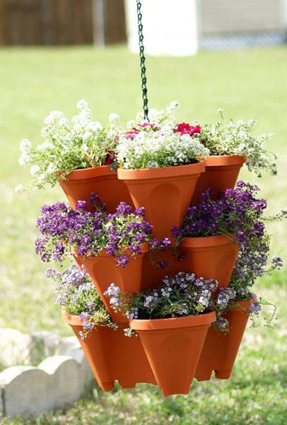 Stackable Vertical Planter with Wheels
