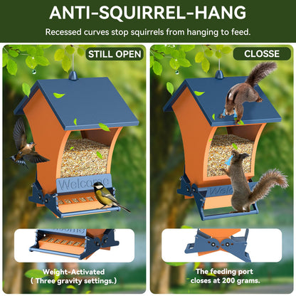 Smart Squirrel Resistant Bird Feeder