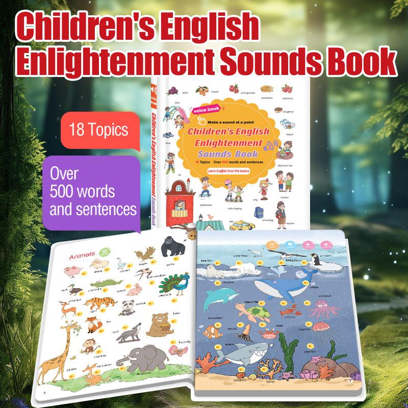 500-Word Audio Learning Book for Toddlers – Tap & Master Vocabulary in Everyday Topics