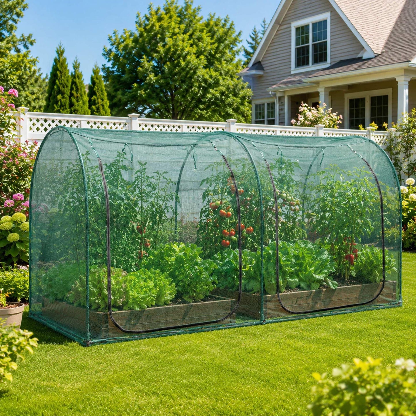 Protective Garden Plant Mesh Cage