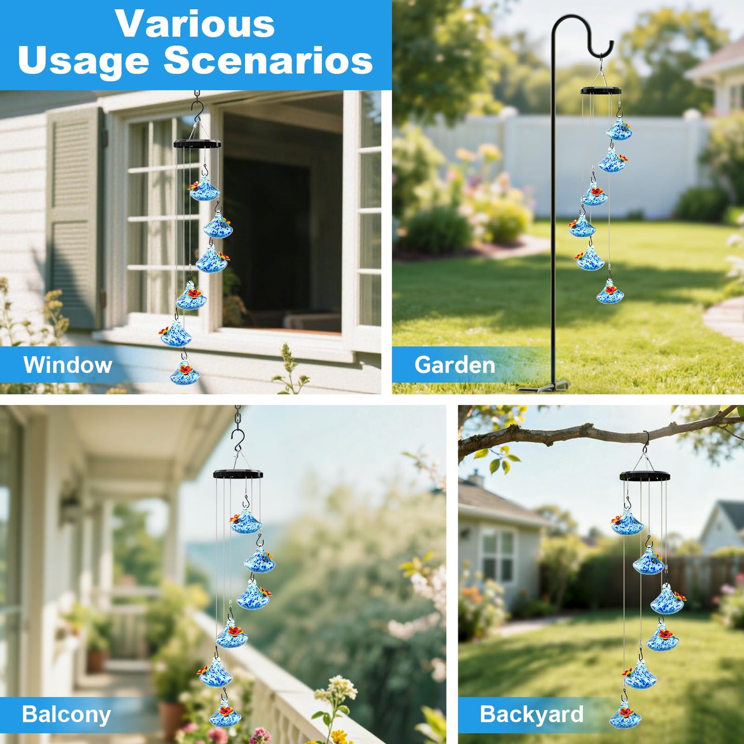 Hummingbird Wind Chime