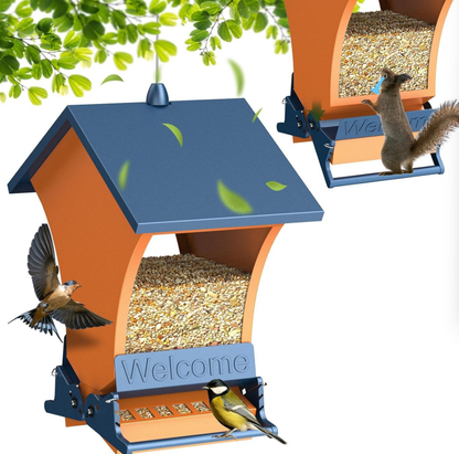 Smart Squirrel Resistant Bird Feeder