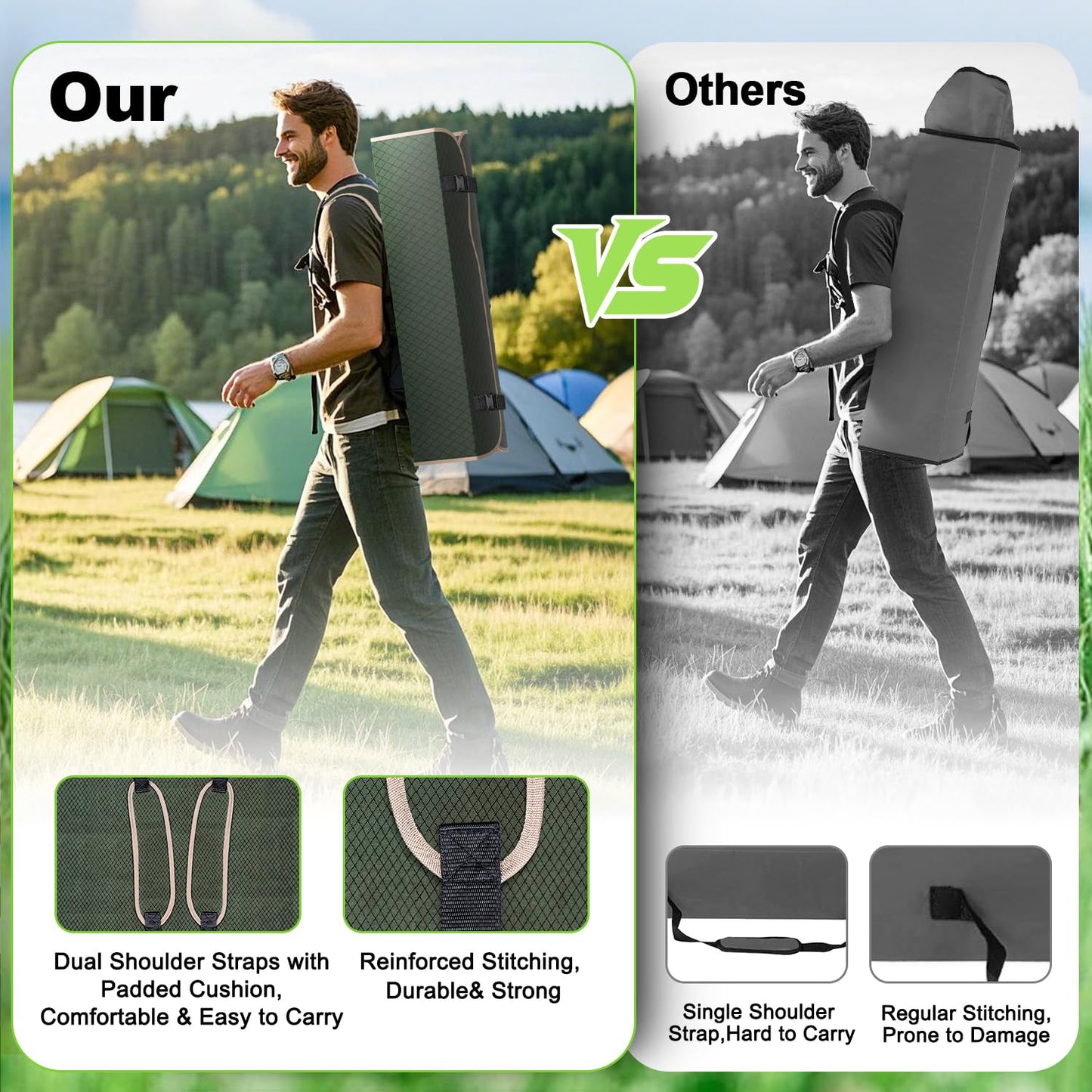 Portable Camping Chair with Canopy