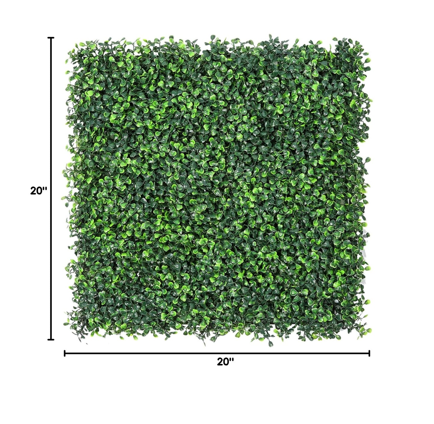 Artificial Boxwood Panels, Green Hedge Wall Decor for Fence, Garden and Home Decoration