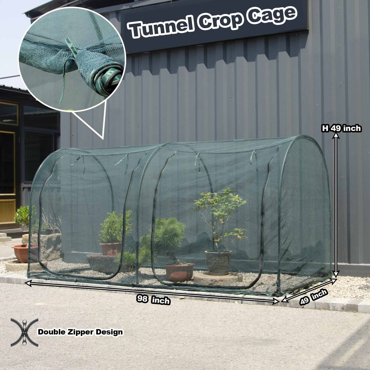 Protective Garden Plant Mesh Cage