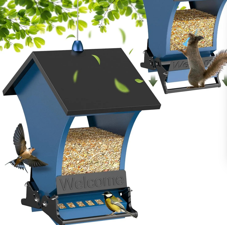 Smart Squirrel Resistant Bird Feeder