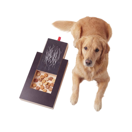 Dog Nail Scratch Board with Treat Box