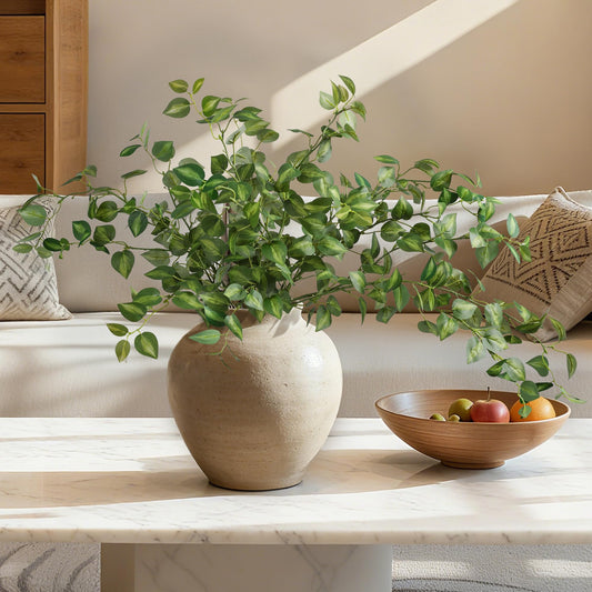 Artificial Eucalyptus Leaves Stem Plants for Spring Decor