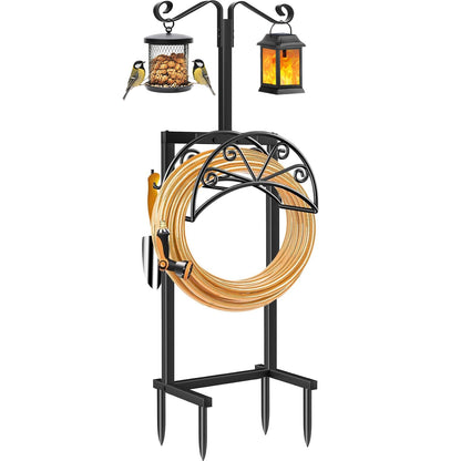 Ground Spike Hose Holder Stand