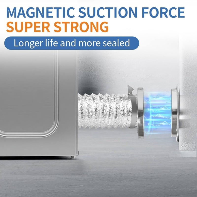 Magnetic Dryer Vent Coupling Connector Kit