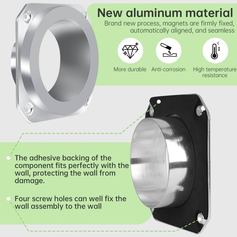 Magnetic Dryer Vent Coupling Connector Kit