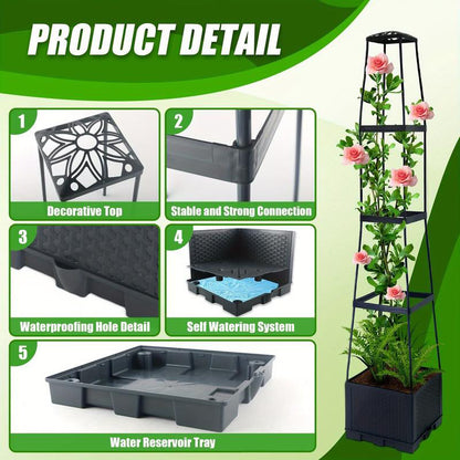 🪴Sustainable Vertical Garden Planter System